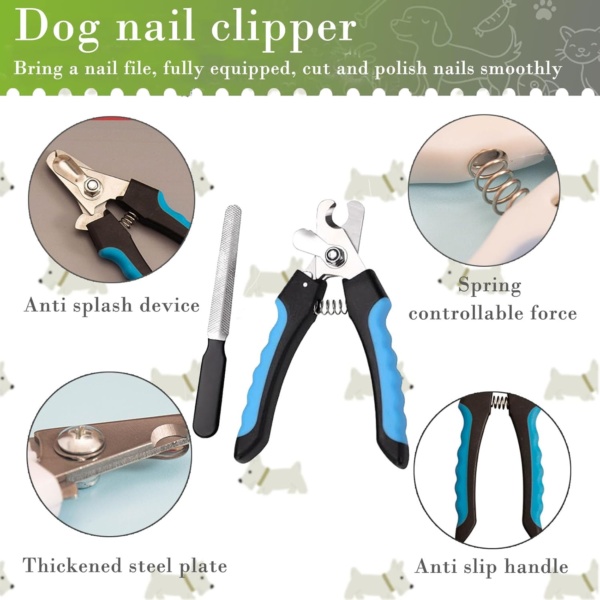 Blingoo Dog Grooming Hammock and Clippers - 75 X 51cm Dog Nail Cutting Claw Care and Cat Ears Care for Washing and Bathing in Small/Medium Size - Image 5