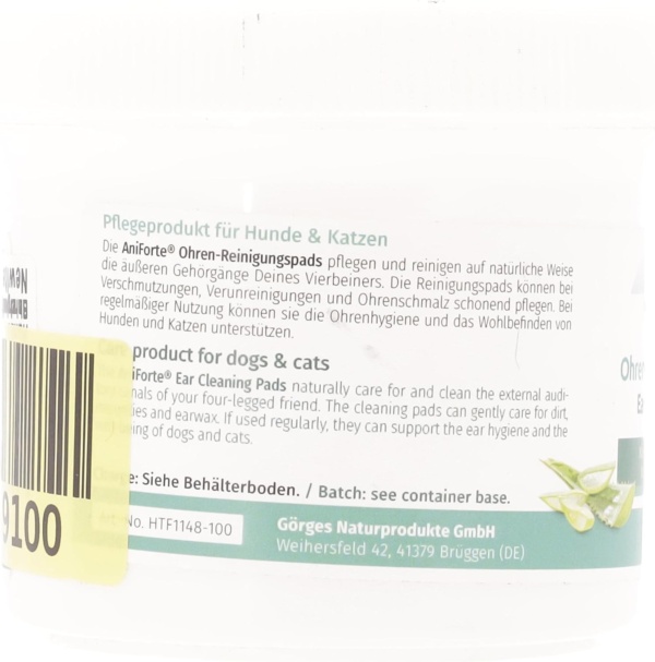 Ear Cleaning Pads for Dogs and Cats Pack of 100 – Gentle Care Cleaning Cloths, Gentle Wipes for Ear Hygiene, Mild Ear Care & Ear Cleaner - Image 13