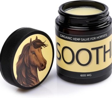 Soothe - Hemp Salve Horse Liniment - Bug Bites & Allergy Support - Soothing Relief for Skin Irritation in Horse