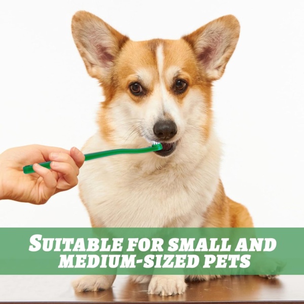6Pcs Small Dog & Cat Toothbrush Soft Silicone Pet Toothbrush Cat Dental Care Teeth Brush for Dogs Tooth Cleaner Care for Small to Large Dogs Cats - Image 7