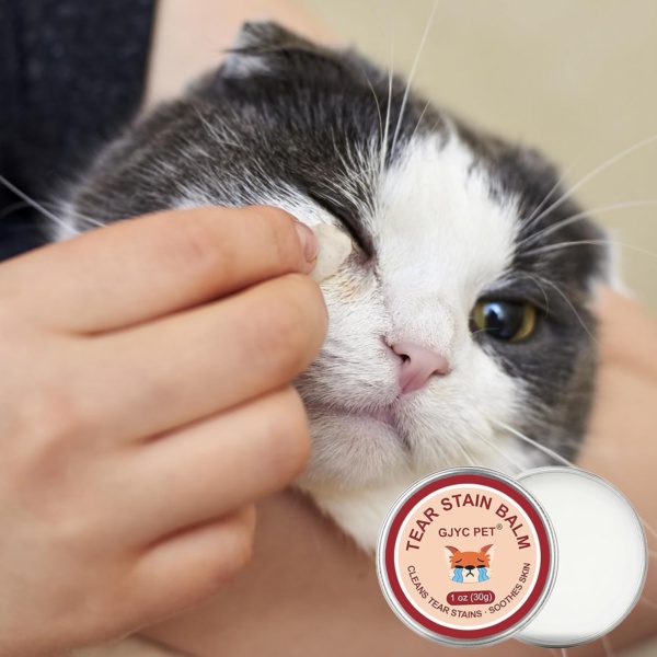 Dog Tear Stain Remover,Pet Tear Stain Remover Balm,Natural Eye Care for Dogs and Cats,Tear Stain Remover for Dogs Eyes,Gently Cleanses and Restores Sparkling Eyes(30g) - Image 3