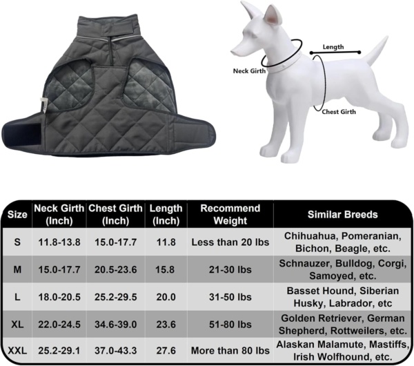 Weighted Dog Vest, Tactical Weight Coat with Beads for Dogs Anxiety- Relieve Stress, Build Muscle & Optimize Health, Premium Heavy Duty Dog Training Jacket for Exercise and Strength (Blue, XXL) - Image 2