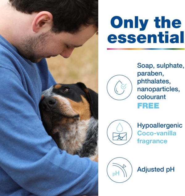 DOUXO S3 CARE Shampoo | Ultra-Gentle Cleansing Cat Shampoo | Dog Shampoo Sensitive Skin | Regular Use Pet Shampoo | Hypoallergenic Dog Shampoo | Douxo Shampoo for Dogs | Hydrating & Detangling | 200ml - Image 3
