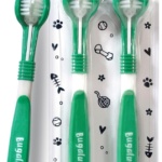 Bugalugs Dog Toothbrush & Cat Toothbrush Triple Headed Plaque Remover, Our Dental Teeth Cleaning Products Makes Teeth Cleaning Easier with Dog Toothpaste & Cat Toothpaste