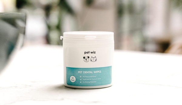 Dental Finger Wipes with Spearmint Oil for Dogs & Cats. Removes Plaque & Tartar, Care for Gums & No Rinsing Required. - Image 2