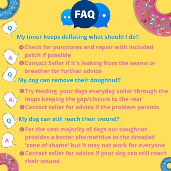 Inflatable Dog Collar | Super Comfy Recovery Collar for Medium Dogs (Blue) - Image 5