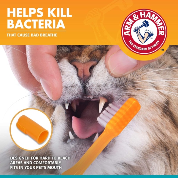 Arm & Hammer For Pets Fresh Breath Dental Kit for Cats, Tuna - Image 3