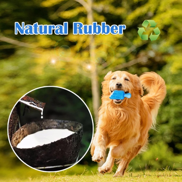 Teething Puppy Chew Toys - Cooling Canine Toys Made from Natural Rubber, 2-Pack Freezable Teething Toys, Cleans Teeth and Promotes Oral Health, Suitable for Small Medium-Sized Dogs - Image 2
