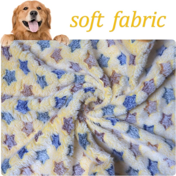 4 Pack Premium Soft Dog Blanket, Fluffy Cat Blanket Washable, Personalised Dog Blanket for Dogs and Cats, Multiple Uses, Easy Care - Image 3